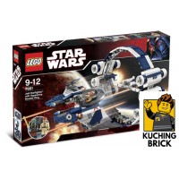 7661 STAR WARS Jedi Starfighter with Hyperdrive Booster Ring